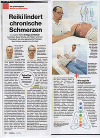 Reiki lindert chronische Schmerzen